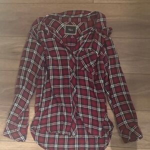 Rails Red and Black Plaid Shirt